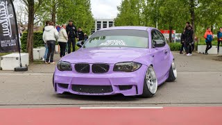 LOW Tuner Cars leaving a Carshow  Lay Low 2024 [upl. by Suhsoj]