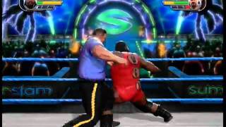 WWE All Stars DLC  Big Bossman vs Mark Henry [upl. by Nanda]