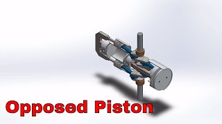 Mechanism  Opposed Piston [upl. by Rollo]