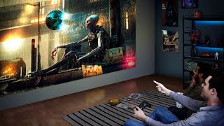 Optoma HD28HDR 1080p Home Theater Projector for Gaming and Movies SHORT [upl. by Enybor]