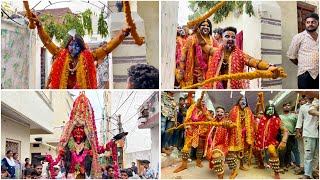 Falaknuma Kali Matha 3rd Week Bonalu 2024  Old City Bonalu  Potharaju Dance  Kali Matha [upl. by Pacian]