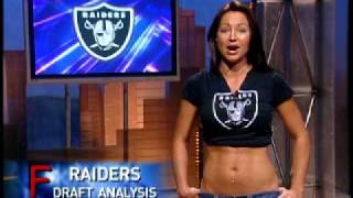 Fantasy Sports Girl NFL Draft Review  Raiders [upl. by Alat797]