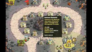 Kingdom Rush Walkthrough Level 11 [upl. by Eahsal]