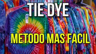 9 Diseños de Camisetas TIE DYE fácil de hacer [upl. by Lielos890]