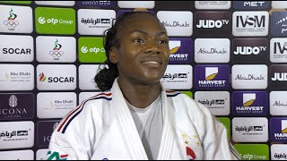 Clarisse AGBEGNENOU FRA  Abu Dhabi World Championships Seniors 2024 Bronze medalist 63 kg [upl. by Morena469]