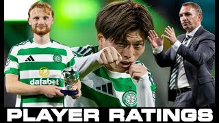 BRENDANS BEST PERFORMANCE YET CELTIC 51 SLOVAN BRATISLAVA  PLAYER RATINGS [upl. by Sral]