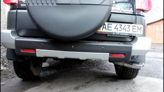 Toyota FJ Cruiser TRD Exhaust Rev [upl. by Anilam]