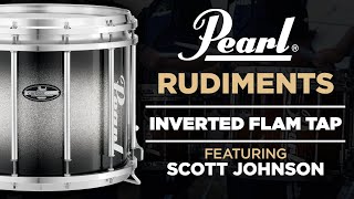 Pearl Drum Rudiments  Inverted Flam Tap [upl. by Ruelle]