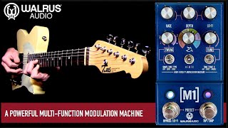 Walrus Audio M1 Multifunction Modulation Machine [upl. by Akimahs]