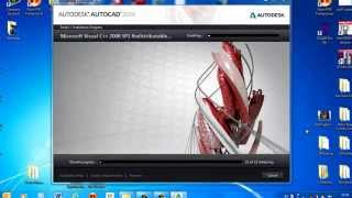 Solve Autodesk Autocad Starting Problem [upl. by Etteragram]