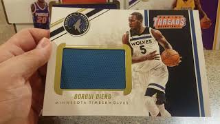 201718 Panini Threads Basketball 5 [upl. by Kerred]