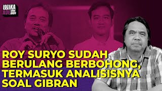 Ade Armando ROY SURYO SUDAH BERULANG BERBOHONG TERMASUK ANALISISNYA SOAL GIBRAN I LAA [upl. by Nirehtak]