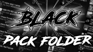 MINECRAFT BLACK TEXTURE PACK FOLDER 40 PACKS [upl. by Einaffyt569]