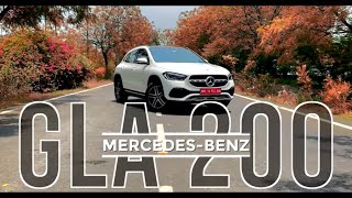 MercedesBenz GLA 200  First Drive This Baby Merc is Big on Features 4K [upl. by Razid]