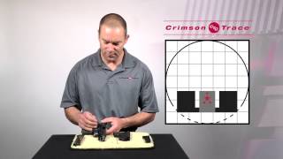 Crimson Trace Windage amp Elevation Adjustment Video [upl. by Tolkan]