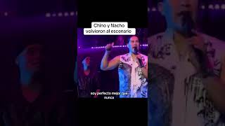 Chino y Nacho volvieron al escenario news noticias paratii viral [upl. by Gillmore]