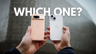 Pixel 8 vs iPhone 15  The Best Camera is Here [upl. by Meingoldas658]