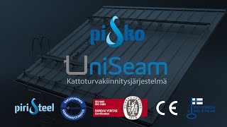 Pisko UniSeam Kattoturvakiinnitysjärjestelmä [upl. by Blackington791]