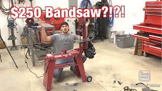 Does This 250 Harbor Freight Band Saw Even Work [upl. by Maxie]