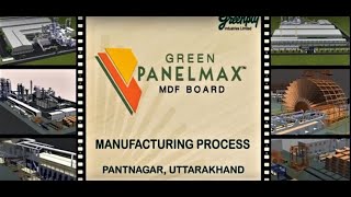 Greenply MDF Medium Density Fibreboard Manufacturing Process at Pantnagar Facility [upl. by Adnamaa807]