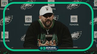 Nick Sirianni press conference Philadelphia Eagles head coach talks ahead of playoff game vs TB [upl. by Nwadahs860]