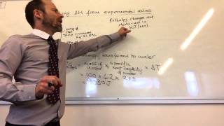 Finding Enthalpy changes from experimental results from wwwChemistryTuitionNet [upl. by Suiramaj]