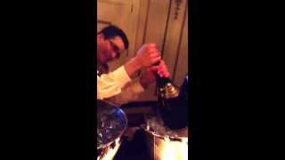 Opening a Methuselah of Champagne [upl. by Anifares]