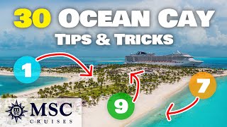 30 top tips and tricks for MSCs Ocean Cay private island [upl. by Lindberg]