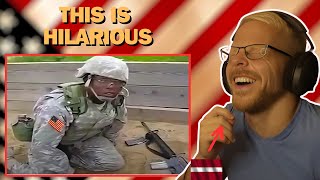 Latvian Reacts Royal Marine Reacts To Military Fails [upl. by Eissert]