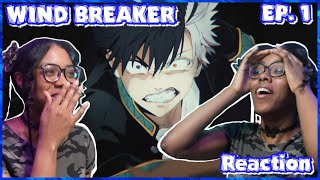 👀 I LOVE HIM amp THIS SO FAR 🔥  WIND BREAKER Episode 1 Reaction  Lalafluffbunny [upl. by Devan]