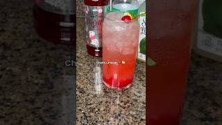 Cherry Limeade 🍒  Easy Drink Recipes  Drinks  Foodies [upl. by Grinnell]