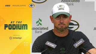 Matt LaFleur details challenge presented by Titans’ defense [upl. by Roxanna]