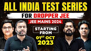 Launching All INDIA Test Series AITS for JEE Droppers 2024 🤩  Indepth Performance Booster 🔥 [upl. by Dib]