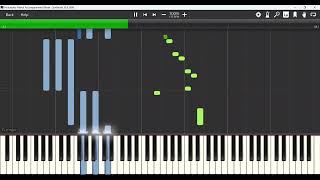 Nutcracker March Accompaniment Synthesia [upl. by Jens]