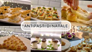 ⭐ 8 Antipasti di Natale  i migliori facili buoni e eleganti antipasti pasta sfoglia gourmet [upl. by Atterahs]