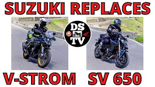 New Suzuki VStrom and SV650 Replacements Spied on the Road [upl. by Tim88]