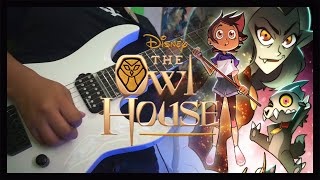 The Owl House Intro  Main Theme Bass amp Guitar Cover [upl. by Kilmarx243]