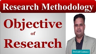 Research Objective  objective of research  research methodology  research aptitude ugc net [upl. by Arakaj]