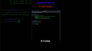 Bluetooth deauthentication in kali linux [upl. by Hearn]