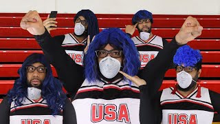 Starrkeisha’s Quarantine Cheer Squad 🔥😂 [upl. by Claudia]