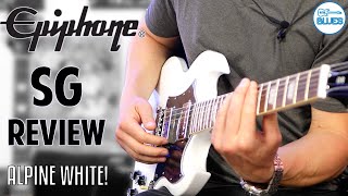 Epiphone SG Standard Alpine White  How it does it Stack Up [upl. by Synn]