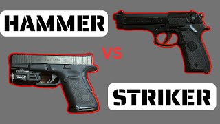 Hammer Fired vs Striker Fired Pistols  Whats The Difference [upl. by Burrill]