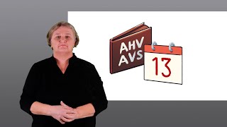 Vidéo en langue des signes  initiative pour une 13e rente AVS [upl. by Cosimo]