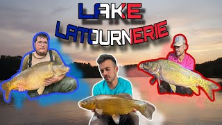 LAKE LATOURNERIE  CARPAS  TENCA  CARPFISHING  2024 [upl. by Strep339]