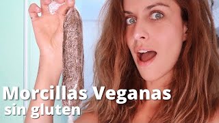 Morcillas Veganas Caseras Morcillanas sin gluten [upl. by Tasia]