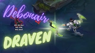 Debonair Draven Skin with Chroma  PreRelease [upl. by Whitcomb]