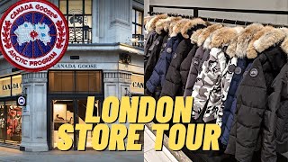 “NO MORE FUR NEXT YEAR” Canada Goose Regent Street Store Walkthrough 2022 [upl. by Helsell]