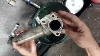 Ford ranger 22 T6Water going to exhaust pipe Egr cooler defective [upl. by Behre]