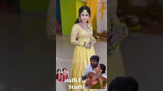 💛 Vijay Tv actor Vetri actress Vaishnavi haldi function 💛 trending wedding haldi shortsfeed [upl. by Eenaej]