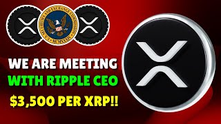 SEC OFFERS SETTLEMENT WITH RIPPLE CEO EXPECT 1000 TO 3500 PER XRP 🚀 [upl. by Candra]